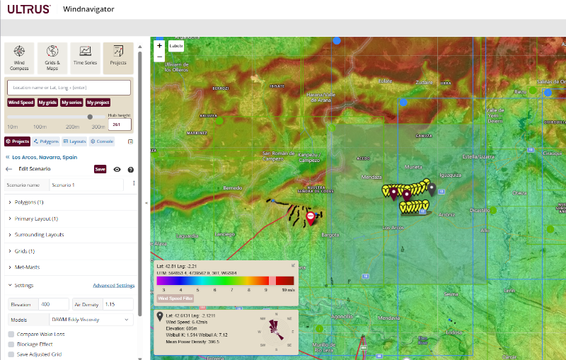 Windnavigator Projects Screenshot